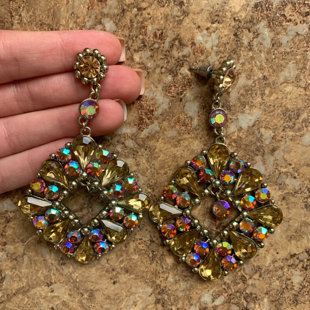 Colorful earrings - Picture 2 of 3